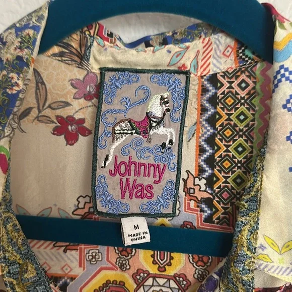 JOHNNY WAS Stano Monroe tunic M - Picture 5 of 16